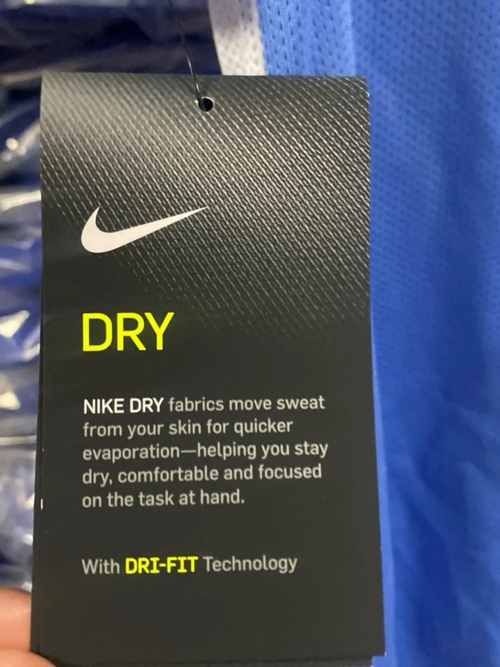 Nike Derby III Soccer Jersey NWT Kids Large Sky Blue/White DRI-FIT CW3834-448